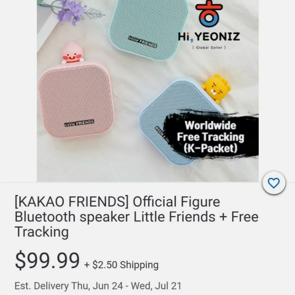 [KAKAO FRIENDS] Official Figure Bluetooth speaker